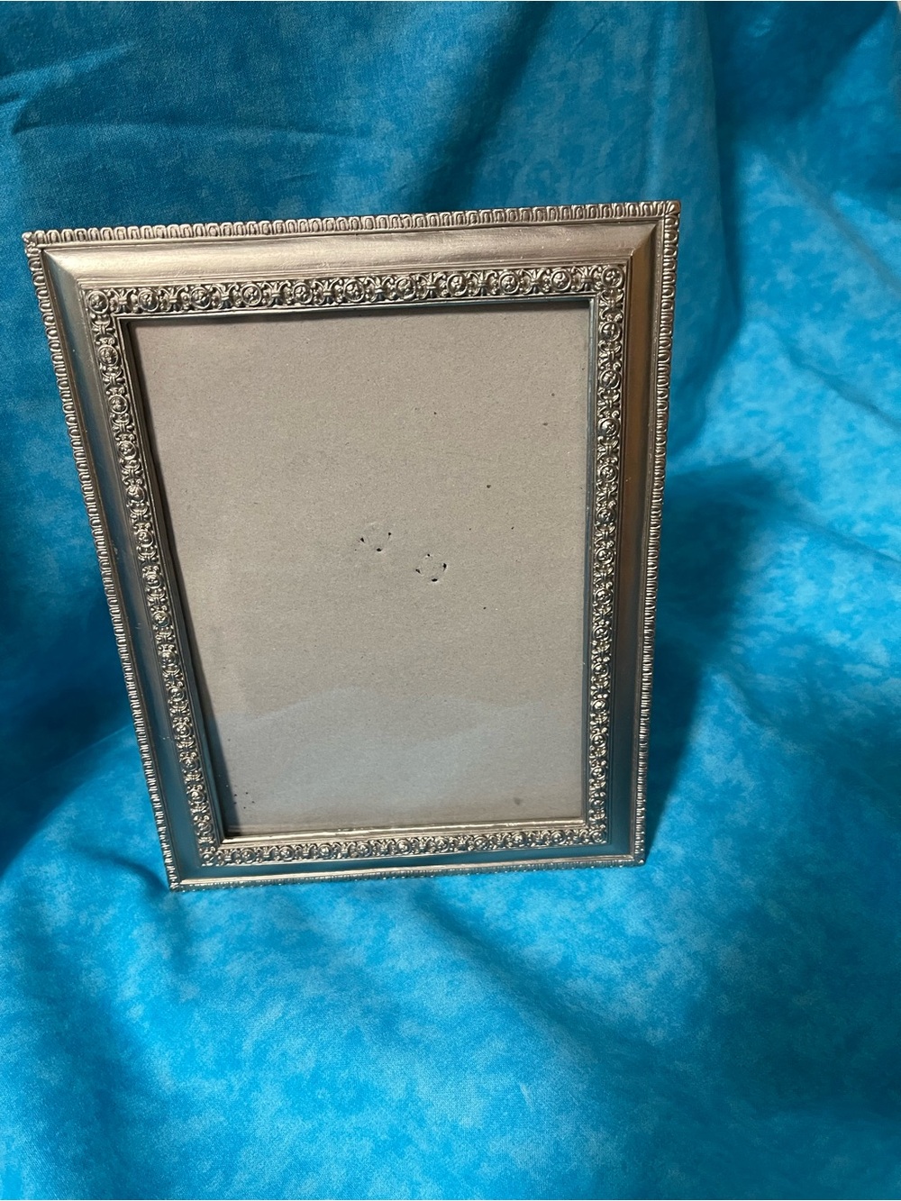 Classic Ornate Silver Photo Frame - Silver